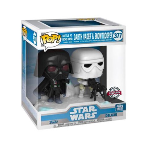 Figurine Funko Pop! - N°377 - Star Wars - Darth Vader & Storm Trooper